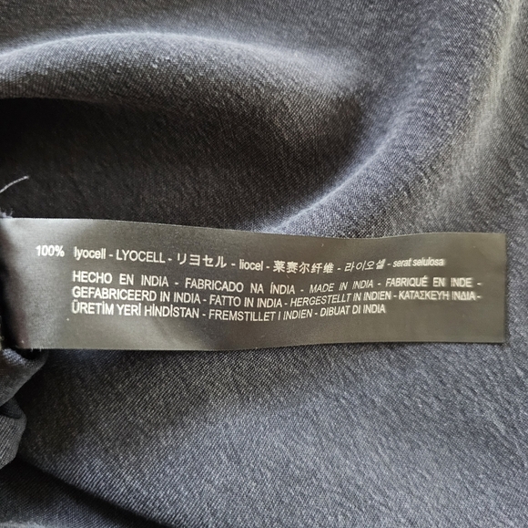 Zara Woman Supersoft Baby Doll Style Denim Top, Size L - Picture 8 of 8